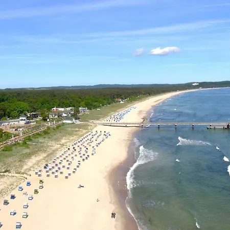 Terrasse, Gratis Nutzung Vom Ahoi Erlebnisbad Und Sauna In Sellin - Meeresblick 32 Appartement
